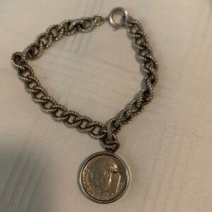 Dime bracelet- CUSTOM MADE/ONE OF A KIND “Dime call home” bracelet! ✨